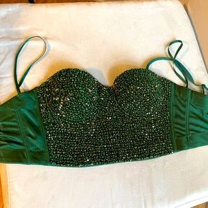 Strapless women’s dress blouses